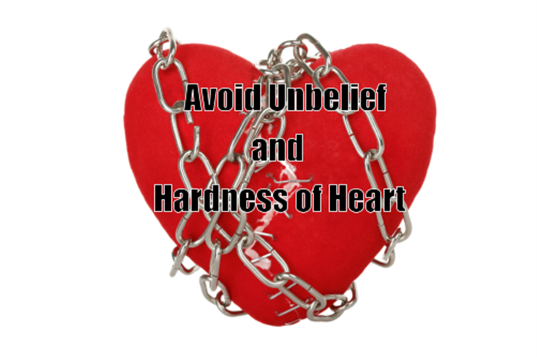 #5 - Avoid Unbelief and Hardness of Heart